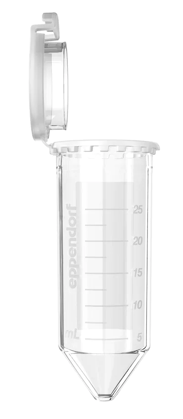 艾本德Eppendorf Conical Tubes 25 mL 帶鎖扣蓋 SnapTec?, 25 mL, 啟動套裝，4  個單離心管架，6  個轉(zhuǎn)子適配器，轉(zhuǎn)子孔可容納 50  mL 錐形管, P